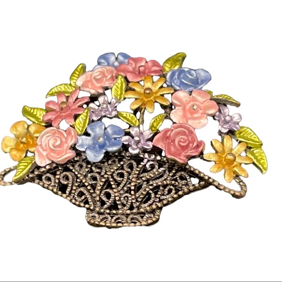 PRETTY FLOWERPOT PIN - Picture 3 of 16
